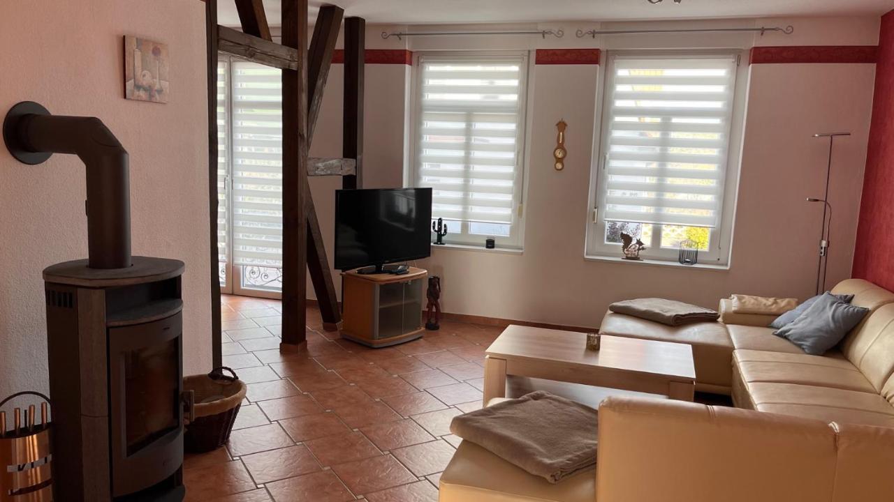 טאלה Ferienwohnung Am Bodetal Mit Wallbox Fuer E-Auto מראה חיצוני תמונה